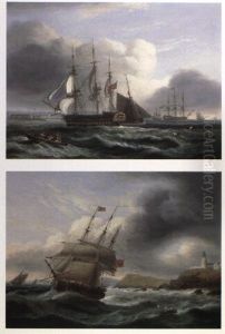 Portsmouth From Spithead & The Entrance To Cork Harbour Portsmouth From Spithead & The Entrance To Cork Harbour