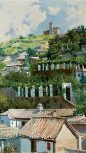 Vista De Granada by Jose Lupianez y Carrasco