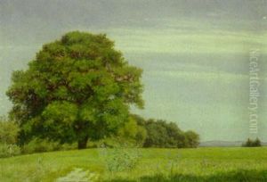 Udsigt Over Dansk Sommerlandskab by Marie Antoinette Henriette Luplau