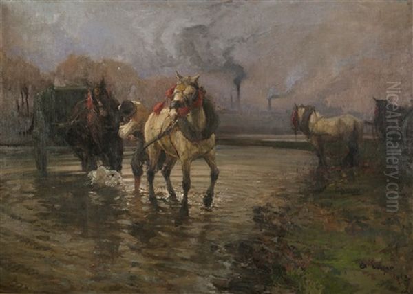 Chevaux Au Travail - view 1