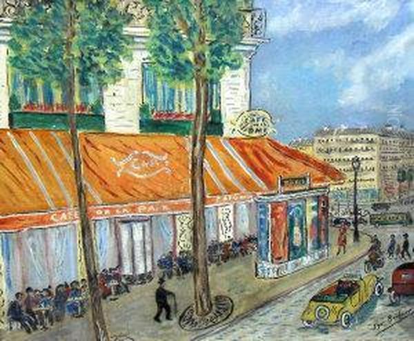 Paris Street Scene - view 1