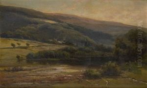 Vue Prise Aux Environs De Bouillon by Gerard Joseph Adrian van Luppen