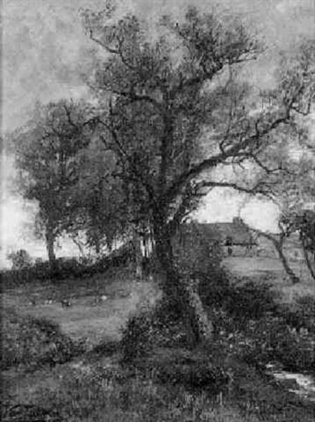 Bachlandschaft Mit Weidevieh - view 1