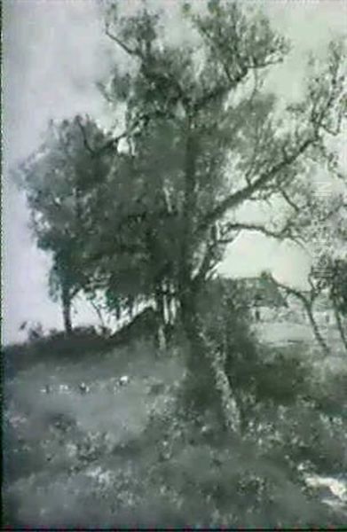 Bachlandschaft Mit Bauernhof - view 1