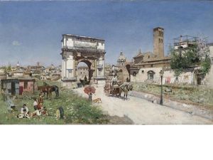 The Arch Of Titus, Rome The Arch Of Titus, Rome