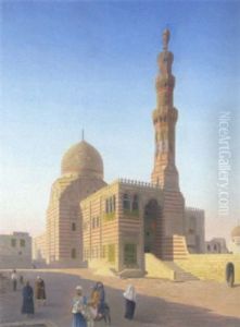 Kairo - Grabmoschee Des Kait Bey Mit Staffage Kairo - Grabmoschee Des Kait Bey Mit Staffage