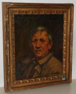 Selbstportrait by Jean-Jacques Luscher