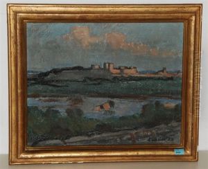 Blick Auf Avignon by Jean-Jacques Luscher