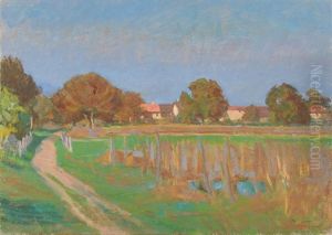 Feldweg Bei Riehen by Jean-Jacques Luscher