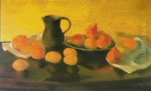 Fruchtestilleben by Otto Luessi