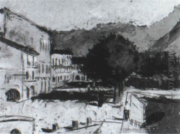 Piazza In Ascona Iii - view 1