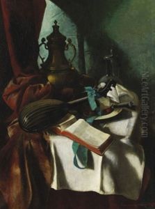 Stillleben by Leo von Luetgendorff-Leinburg