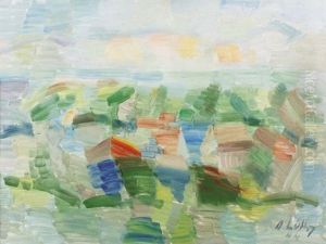 Abstrahierte Landschaft Abstrahierte Landschaft