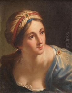 A Sibyl In A Carved Frame