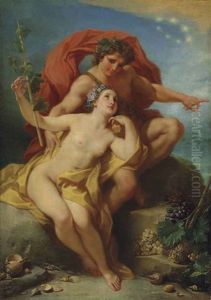 Bacchus And Ariadne by Benedetto Luti