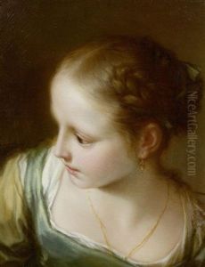 Portrat Einer Jungen Dame by Benedetto Luti