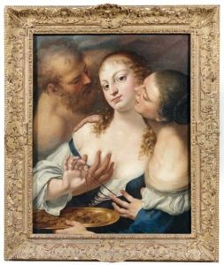 L'entremetteuse by Benedetto Luti