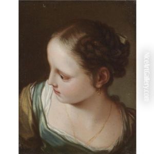 Portrait Of A Young Girl (the Artist's Daughter?) Portrait Of A Young Girl (the Artist's Daughter?)