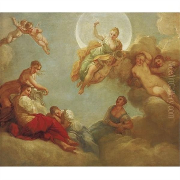Personifications Of Diana, Goddess Of The Moon, Earth And Underworld - view 1