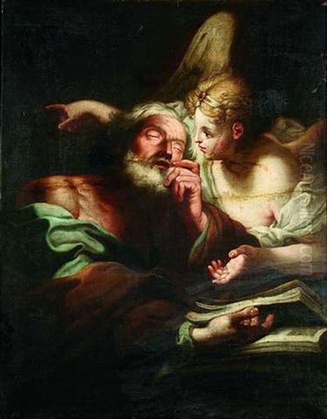Hl. Hieronymus Mit Dem Engel - view 1