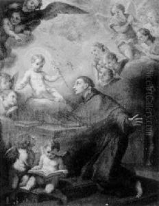 S. Antonio Da Padova Adora Bambino Gesu