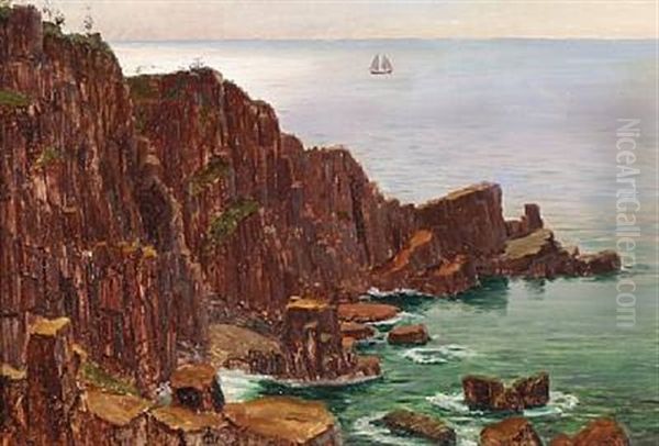 Rocky Coast From Maine, Usa - view 1