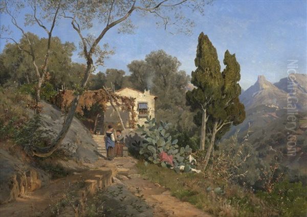 Das Turiner Tal Bei Menton An Der Cote D'azur - view 1