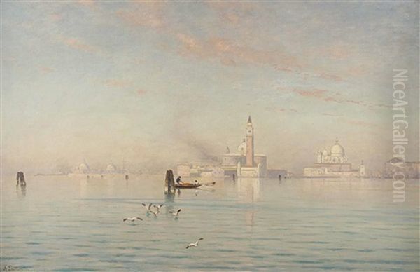 Blick Auf San Giorgio Maggiore Und Santa Maria Della Salute, Venedig - view 1