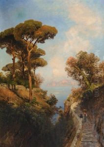 View On Capri by Ascan Lutteroth