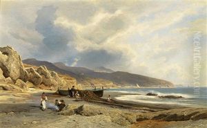 An Der Kuste Von Bordighera by Ascan Lutteroth
