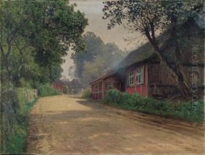 Dorfstrase by Ascan Lutteroth