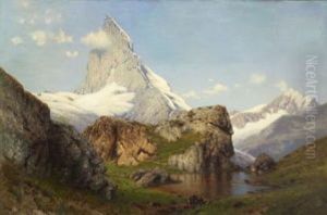 Blick Auf Das Matterhorn