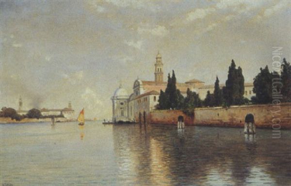 Morgenstimmung Uber Der Lagune Von Venedig - view 1