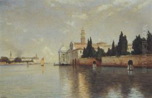 Morgenstimmung Uber Der Lagune Von Venedig