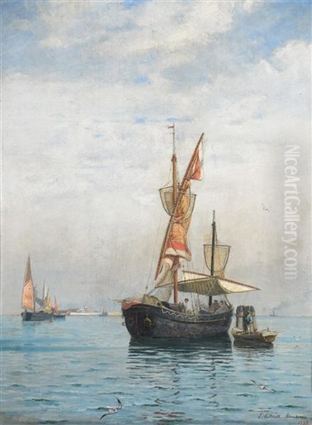 Bateaux De Peche Dans La Lagune - view 1