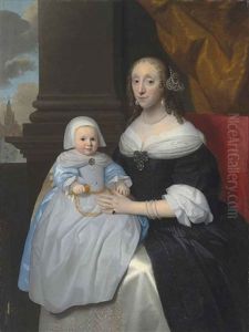 Portrait Of A Woman by Isaac Luttichuys