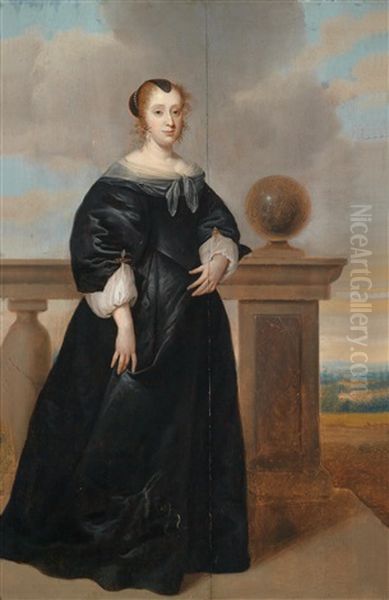 Bildnis Einer Dame In Schwarzem Kleid - view 1