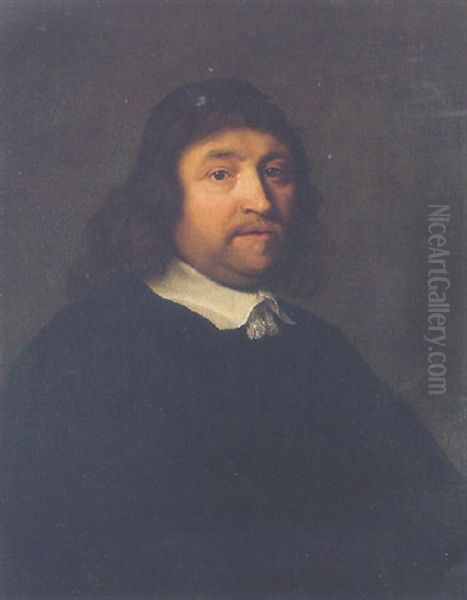 Portrait Of A Gentleman Wearing Black - view 1