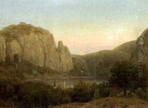 Rheinlandschaft by August Luettmann