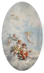 Putti With Fruit (+ 2 Others; 3 Works)