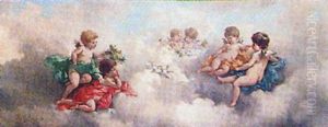 Putti In The Clouds