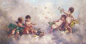 Putti In The Clouds Putti In The Clouds