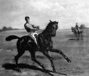 Jockey Up by Charles Augustus Henry Lutyens