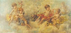Putti Disporting