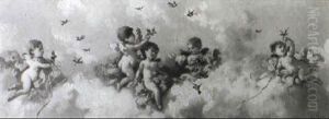 Putti Among Clouds Putti Among Clouds