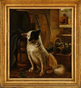 A Dog In A Scullery by N. A. Luetzen