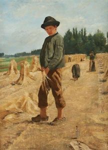 La Fenaison by Jean-Henri Luyten