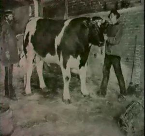 Marchand De Betail by Jean-Henri Luyten