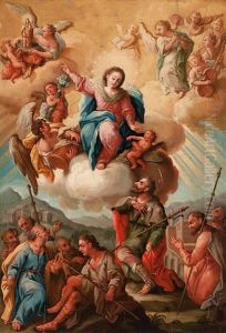 Venida De La Virgen Del Pilar A Zaragoza