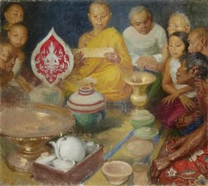 Ceremony, Thailand by Cleto Luzzi